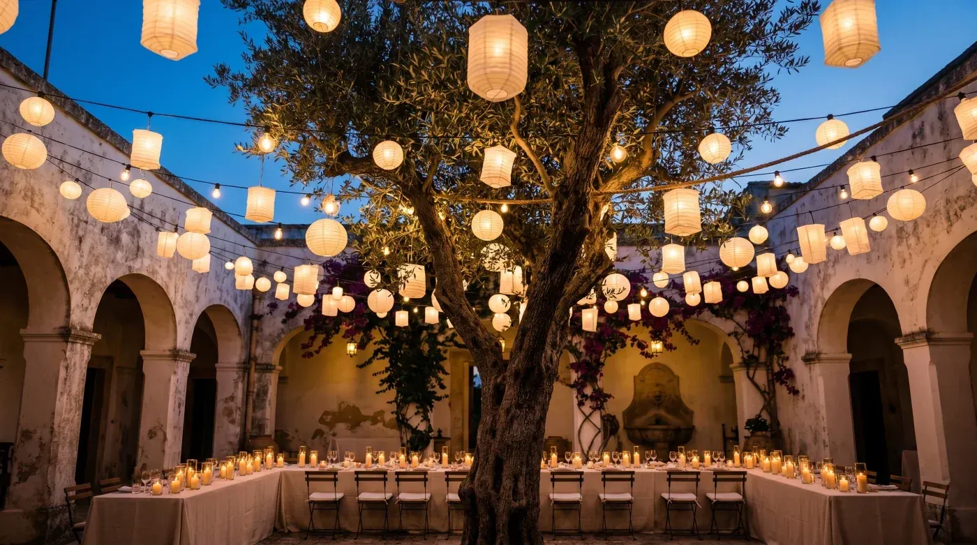 Evening lanterns